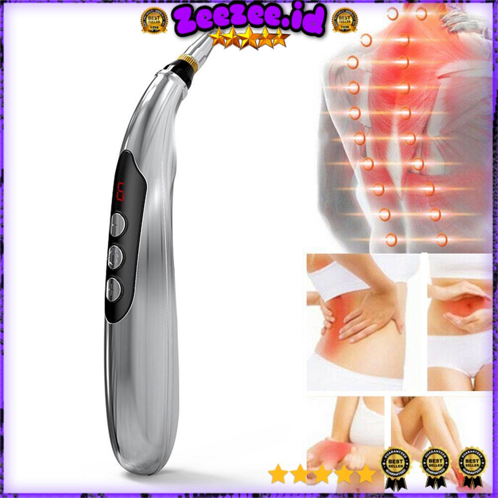 Alat Akupuntur Magnetic Therapy Pen Body Massager 9 Gears - W-912R