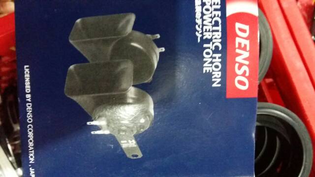 Klakson Denso Keong Double Original ( Harga Sepasang )