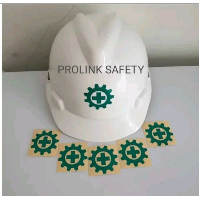HELM SAFETY PUTIH BIRU MERAH DLL FASTREK PUTAR UNTUK PROYEK