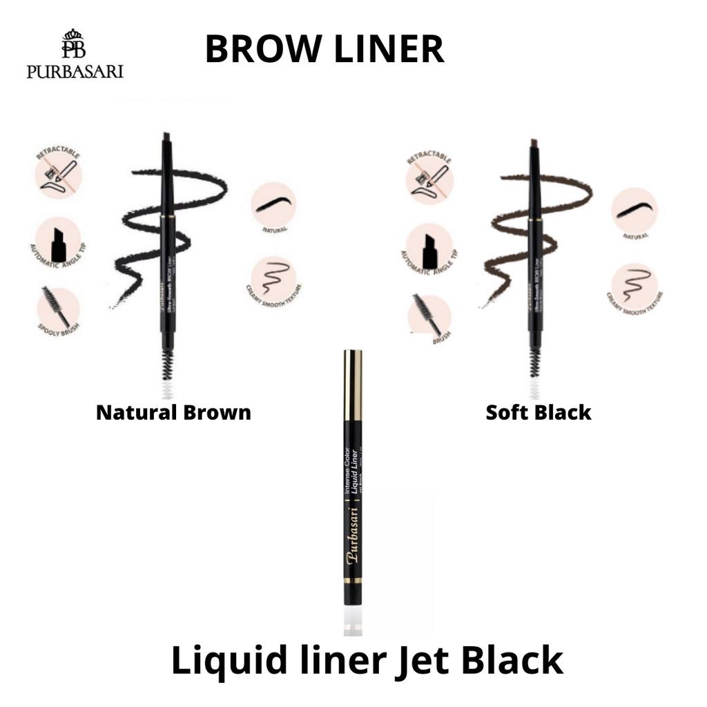 PURBASARI Liquid Liner/Brow Liner/Eyeliner Waterproof