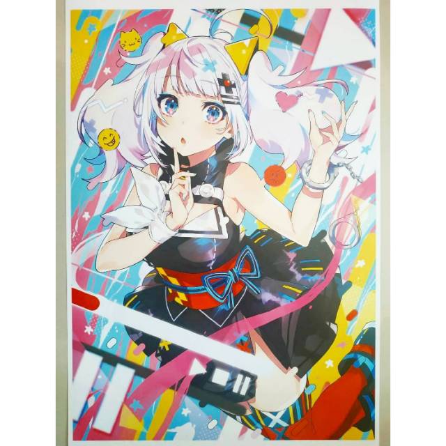 Poster Kaguya Luna 1 Vtuber Virtual Youtuber