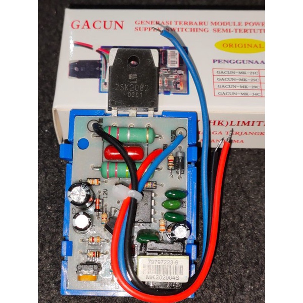 Regulator Switching Power supply TV GACUN 29 inch 9A SMPS ASLI ORIGINAL GACUN