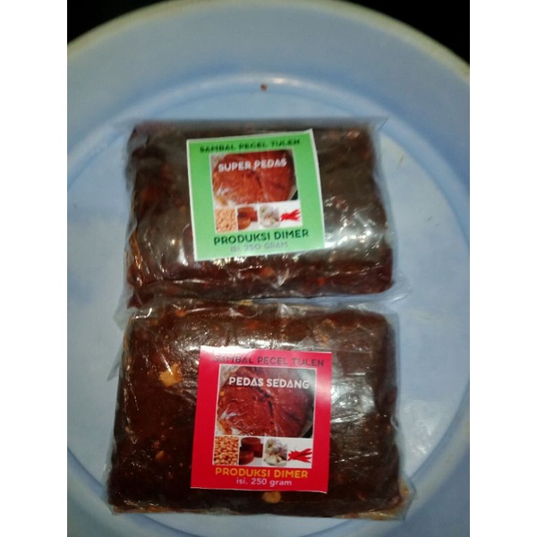 

Sambal pecel tulen