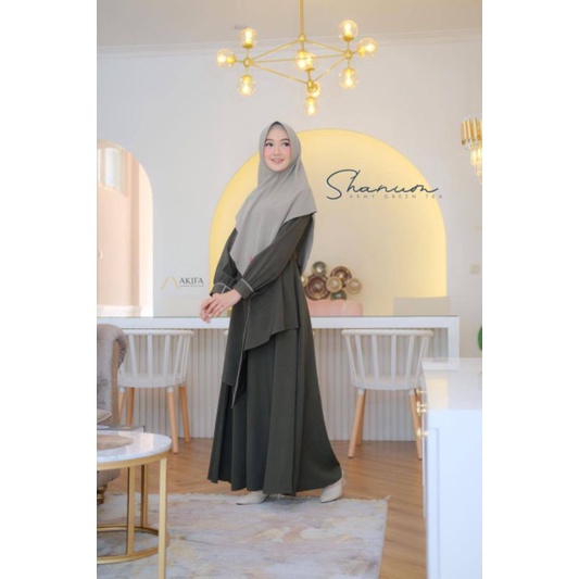 READYSHANUM  Dress ORI BY AKIFA/Gamis Set