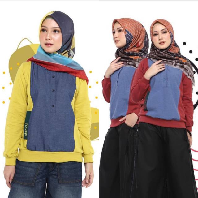 DEENAY Denim Sweatshirt ORIGINAL