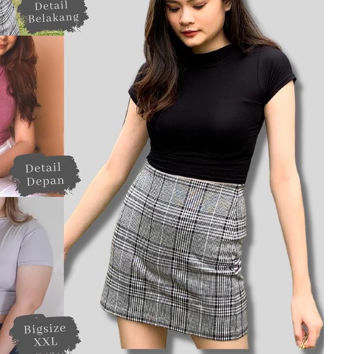 ☇ Uneed Cloth / CROP TOP JUMBO / BAJU CROP / KAOS WANITA / KAOS CROP / KROP TOP BIG / KAOS CROP / AN