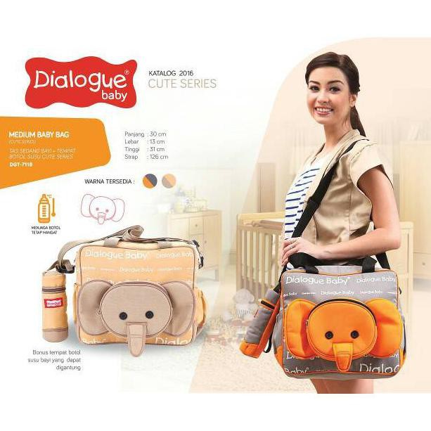 Sale Tas Baby Dialogue Medium || Gajah Series Dgt 7118 Kejardiskon41