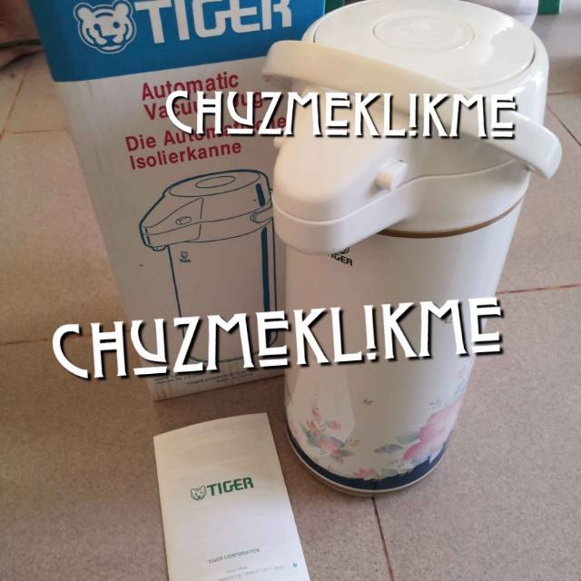 Termos air panas Tiger 1,9 liter/Airpot Tiger pump 1,9 liter/Termos Tiger (pump) 1,9 liter
