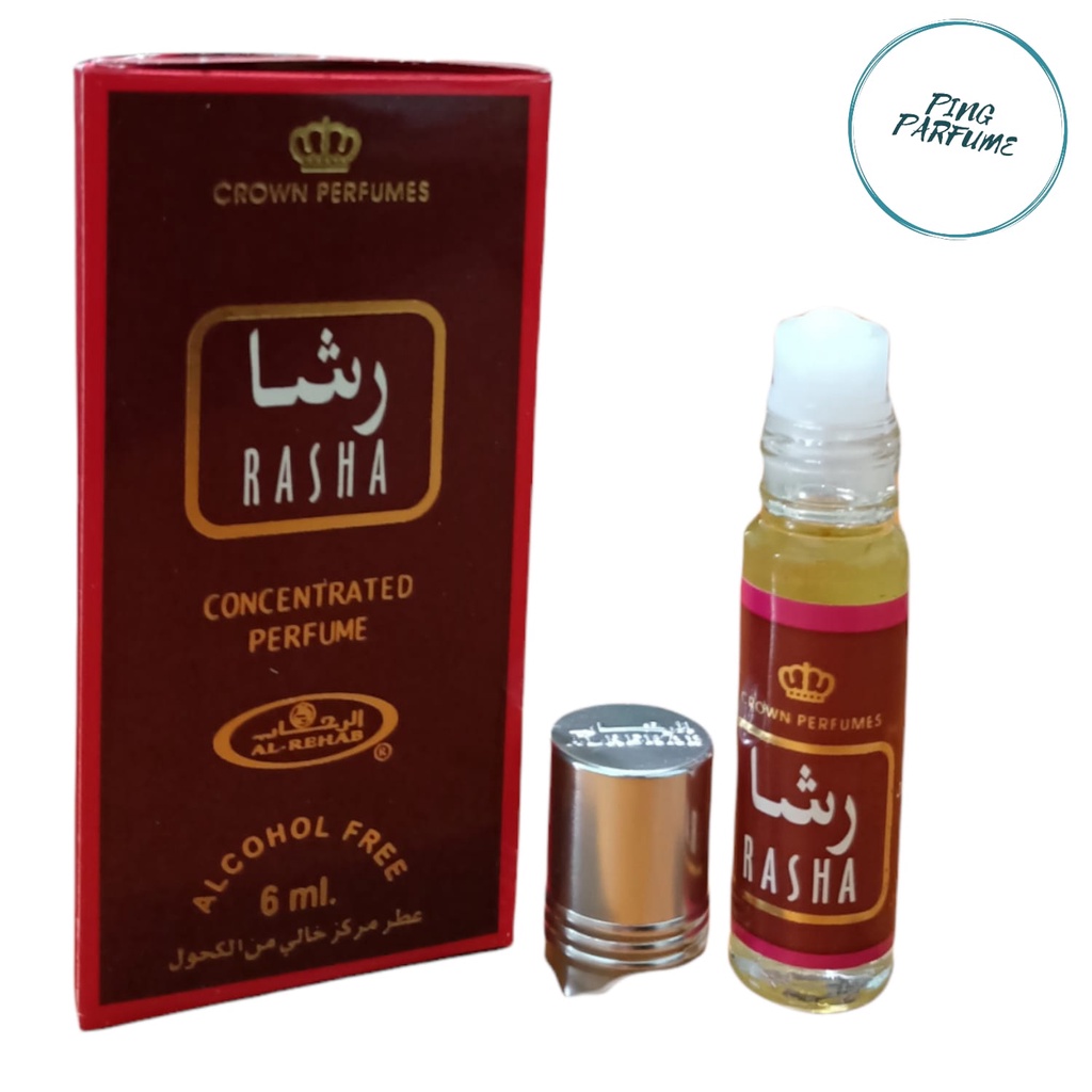 Parfum Arab Rasha Al-rehab kemasan 6ml