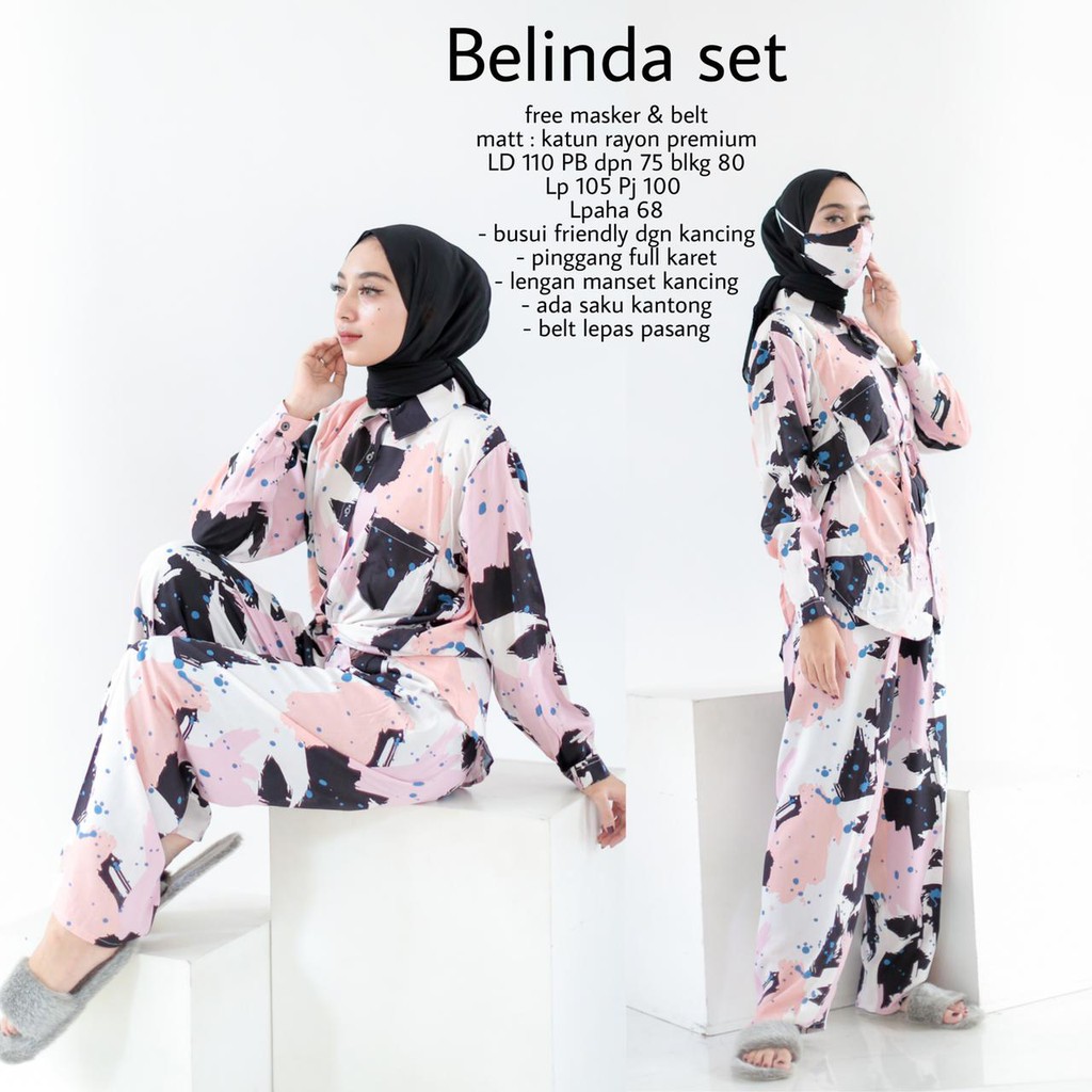 BELINDA SET PIYAMA