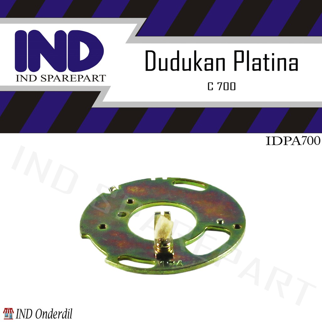 Dudukan/Piringan/Baut/Baud Platina Honda C700/C 700 Super Cup/Cub/Supercup/Supercub