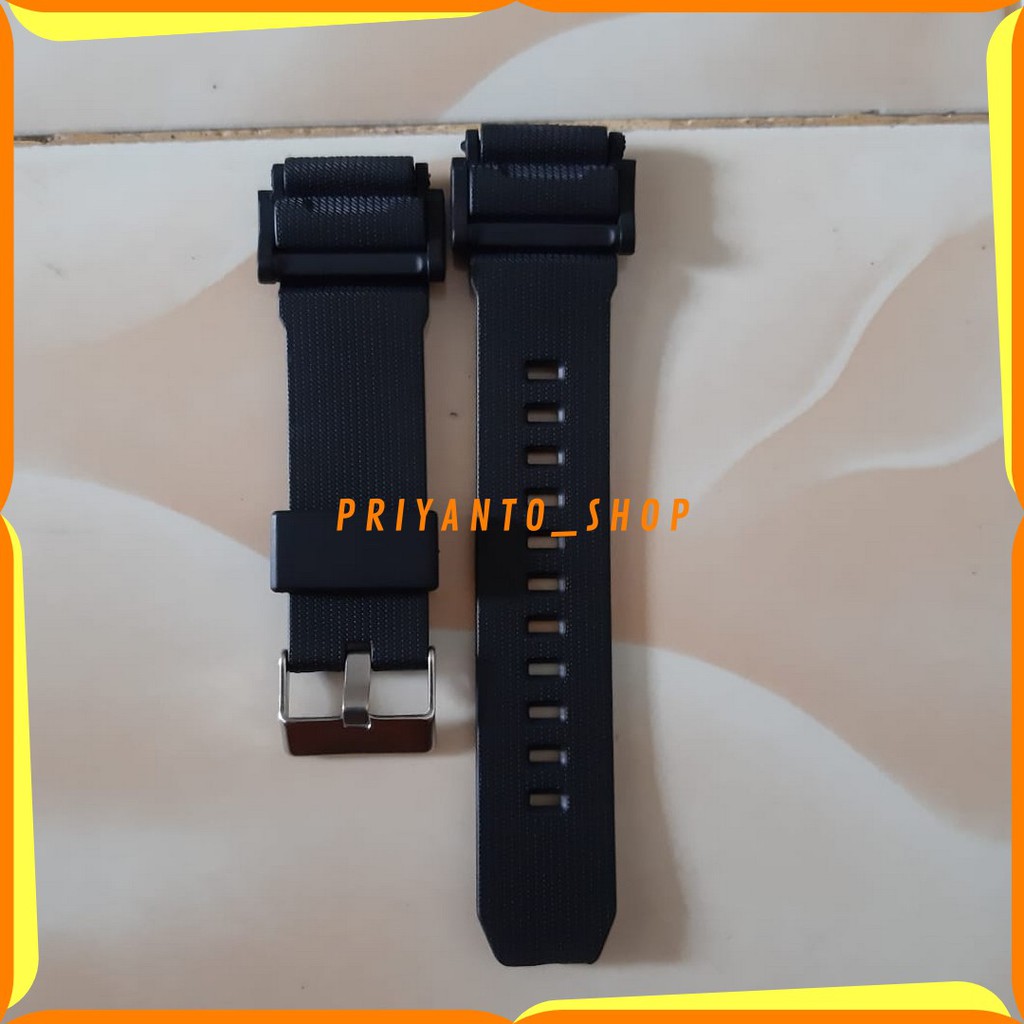 Strap Tali Jam Tangan Rubber Casio GSHOCK GD-400 GD400 GD 400 Hitam
