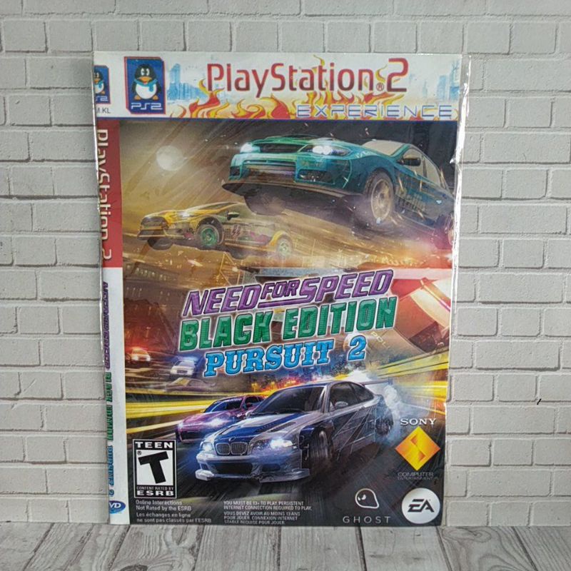 CD  KASET KOPAB PS2 NEED FOR SPEED HOT PURSUIT