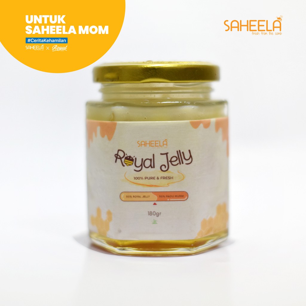 Madu Royal Jelly 180gr Saheela Untuk Promil Indonesia