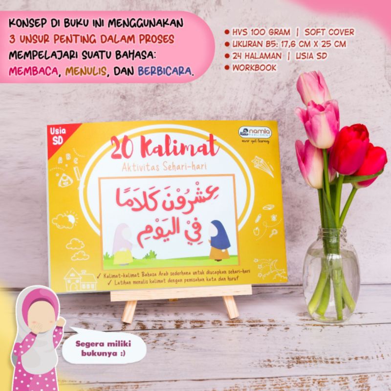 20 Kalimat Sehari Hari Bahasa Arab Namla Publishing Shopee Indonesia