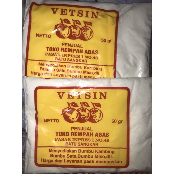 

Vetsin Abbas/ Bumbu Masak Khas Minang