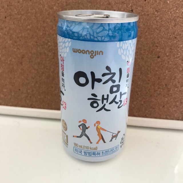 

Woongjin Morning Rice Can 180ML -NON ALKOHOL-