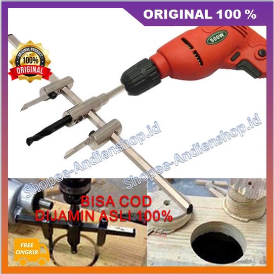 Circle Hole Saw Circle Hole Saw Cutter Mata Bor Pembuat Bentuk Bulat Yang Sempurna 100% ASLI