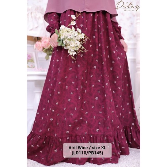 Gamis Ditsy Official edisi Oktober 2022