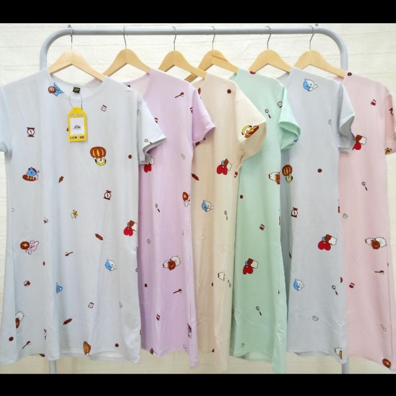 Dress lemone baby terry Adem TDK nerawang