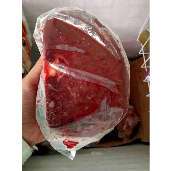 

HATI SAPI IMPORT FROZEN 1kg