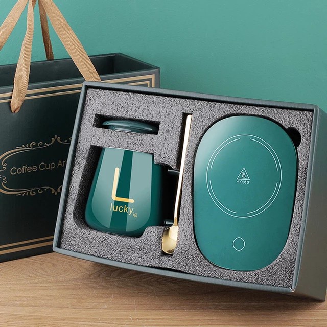 Mug Cangkir Elektrik Pemanas Giftbox Terpercaya