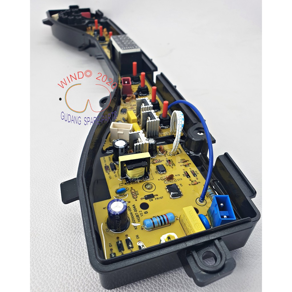 MODUL PCB MESIN CUCI POLYTRON HGBT-004A TOMBOL PUTAR | POLITRON ZEROMATIC | PAW-7511 PAW-8511 / 9511