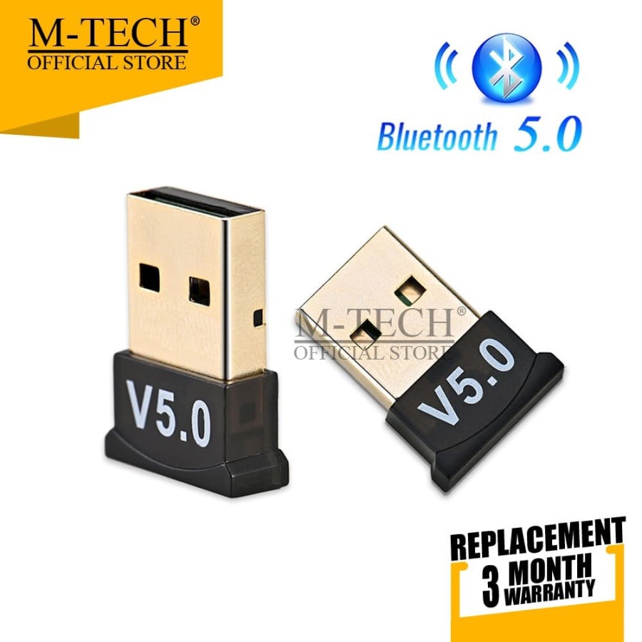 M-Tech USB Bluetooth V5.0 - USB Dongle Bluetooth Adapter V5.0