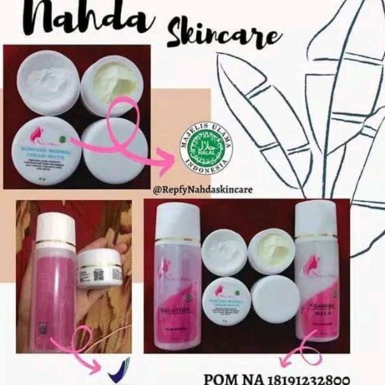 CH8✅ NAHDA SKINCARE ecer original bpom  CH8 ❤️