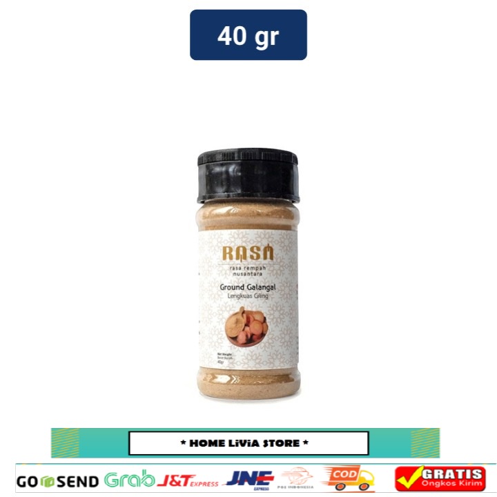 

Rasa Rempah Nusantara Ground Galangal / Lengkuas Giling 40 gr
