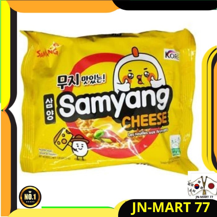 

MAKANAN KOREA HALAL/KOREAN FOOD/MIE KOREA SAMYANG CHEESE NEW 120 GR