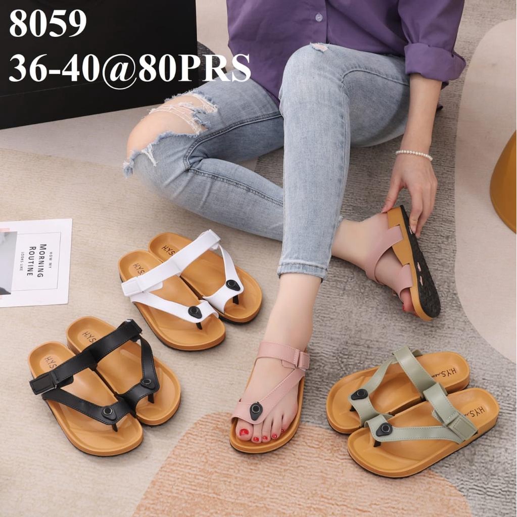 Sandal Jelly Wanita Dewasa Import / Sandal Jepit Wanita Kekinian Kitten 8036