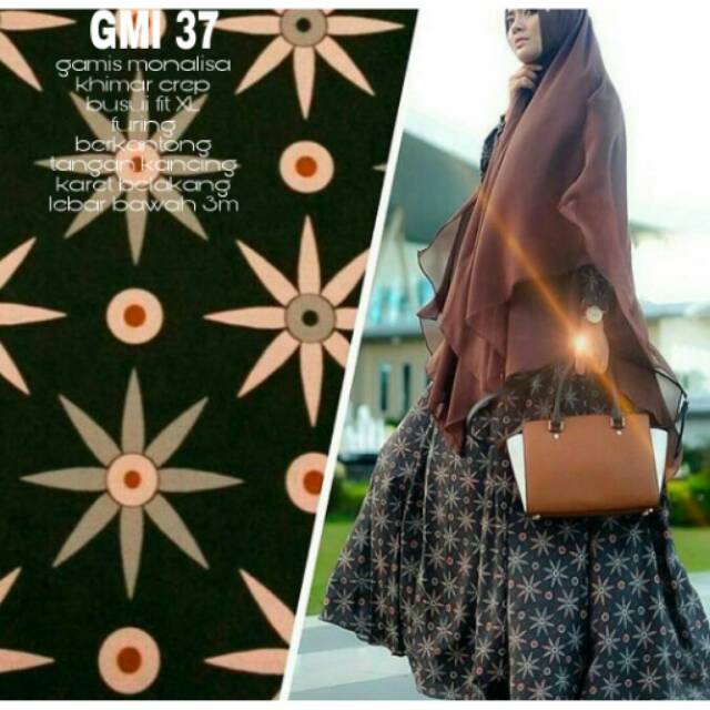 Gamis syari deanara look a like..GAMIS SAJA