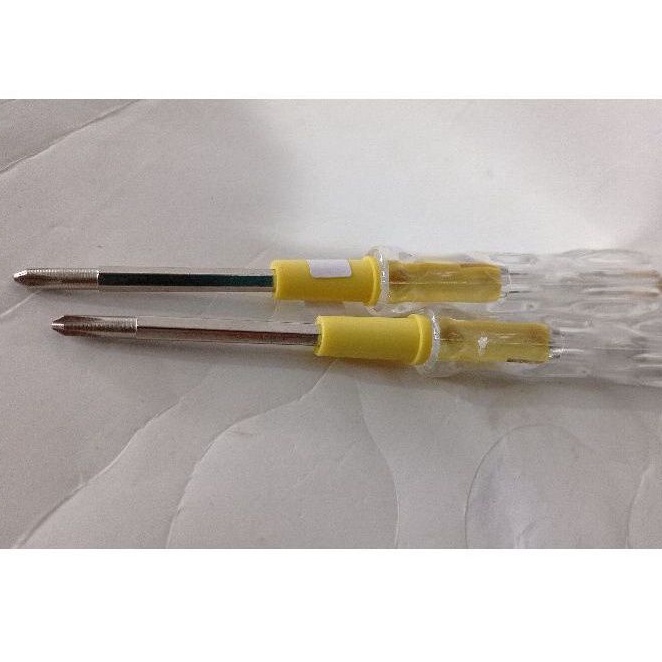 TESTPEN kecil obeng plus minus