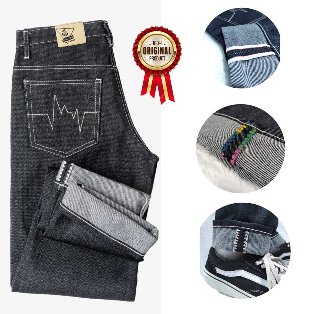 SELVEDGE CELANA SELVEDGE EVOLUSION DENIM SELVEDGE/SELVEDGE DENIM ACCENT 15 OZ/KONVEKSI SELVEDGE