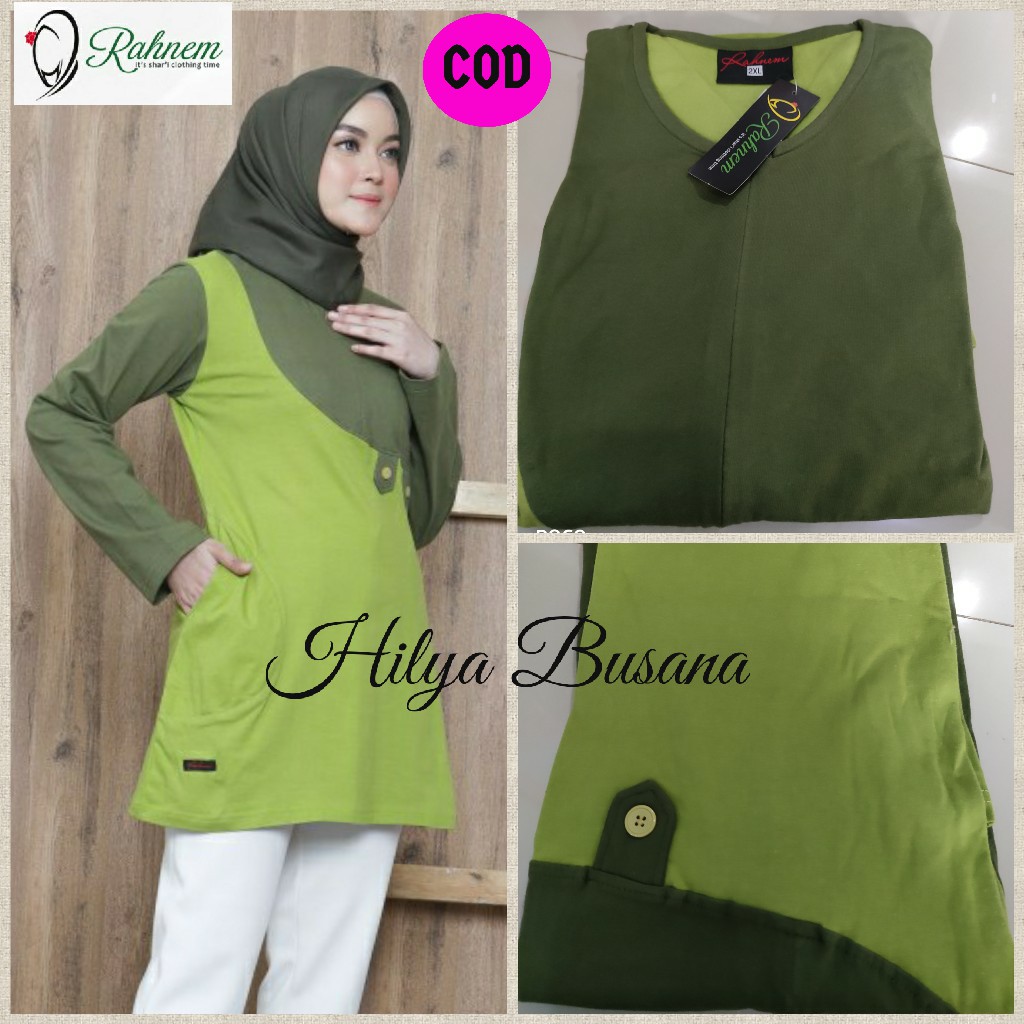 Atasan Kaos Rahnem / RL -08 / Fashion Muslim