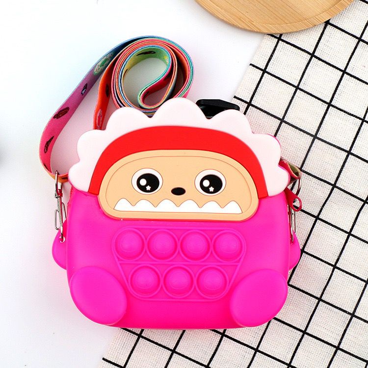 TASHAPPY EL 4570 Tas SELEMPANG Pop it Anak Cewek Gemas Terbaru Talpan Motif supplier tas import