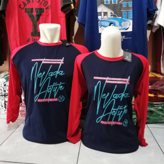 Kaos Nevada Original lengan 7 8 fulltag Shopee Indonesia Kaos Nevada Original lengan 7 8 fulltag Shopee Indonesia