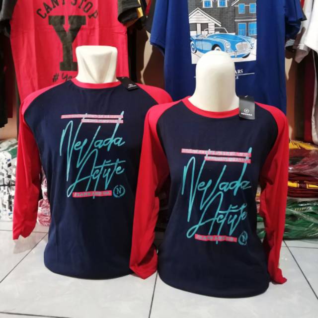  Kaos Nevada Original  lengan 7 8 fulltag Shopee Indonesia