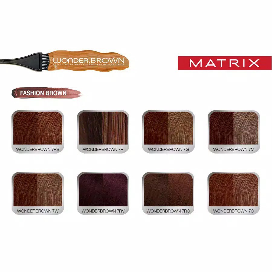 Matrix Wonder Brown Hair Color 90ml