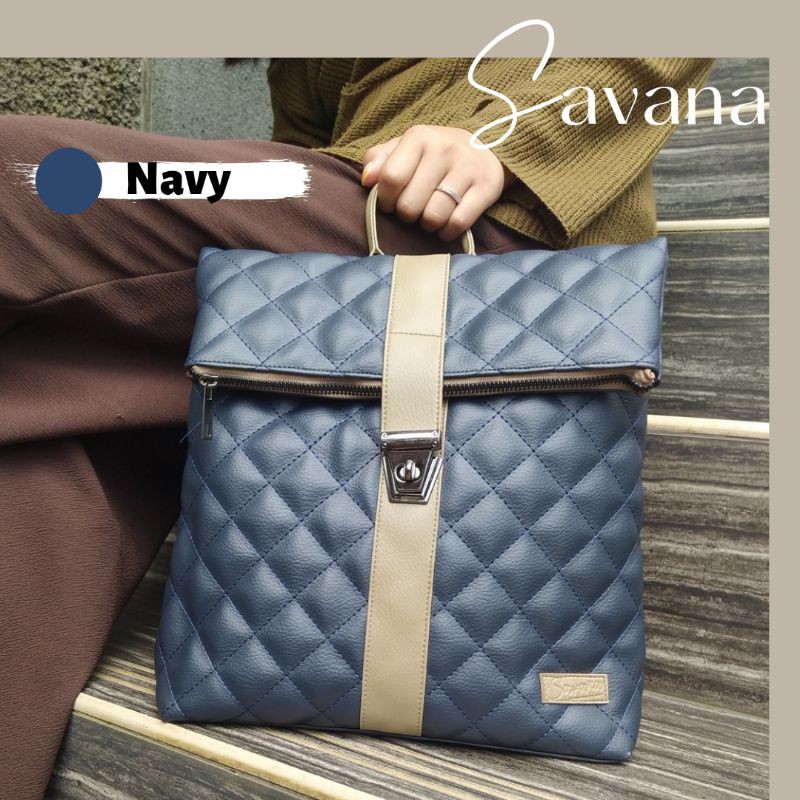 TAS RANSEL LAPTOP WANITA , RANSEL LAPTOP WANITA , RANSEL FASHION WANITA , TAS LAPTOP (SAVANA AZALEA)