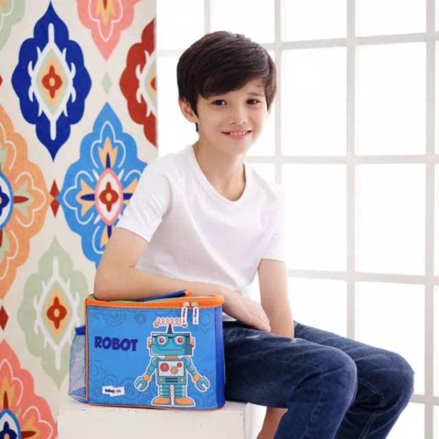 Gabag Kids Robot Bubot Free Lunch Box