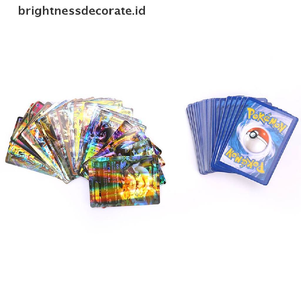 100pcs Kartu Board Game Pokemon