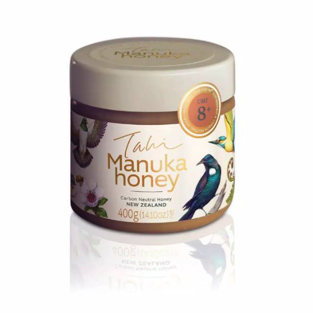 

Original 100% New Zealand Manuka Honey from TAHI, UMF 8+ 400 gram