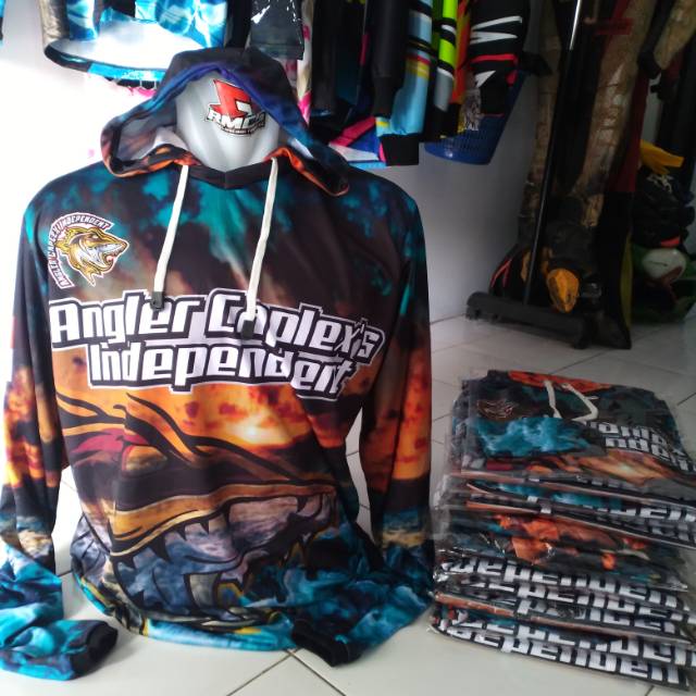 Jersey Mancing Custom Satuan/Lusinan.