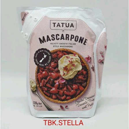 

TATUA MASCARPONE CHEESE KEJU 500 GR