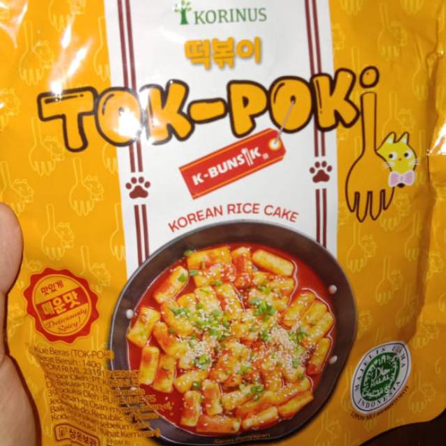 

TOKPOKI KUE BERAS TTEOKBOKKI