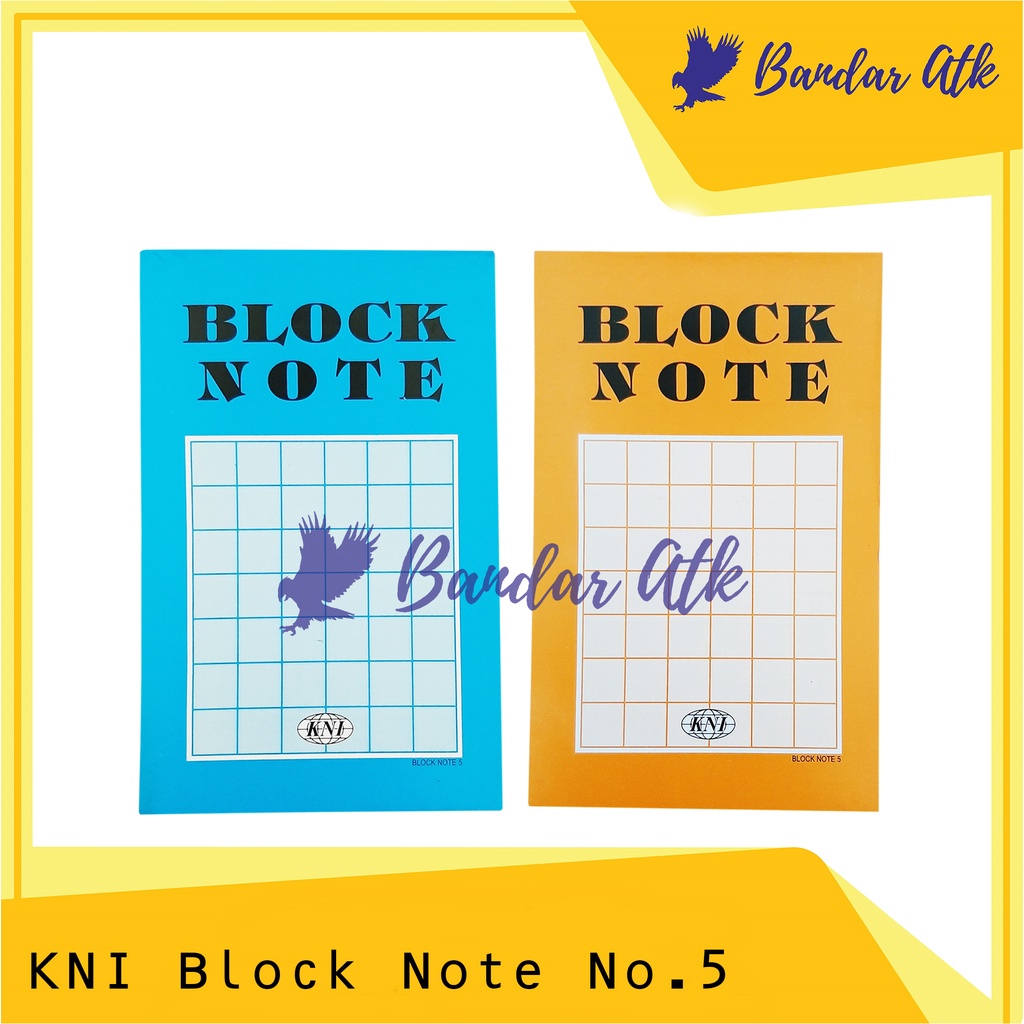 

KNI Block Note Notepad Buku Seminar Kecil No 5 [1 PCS]