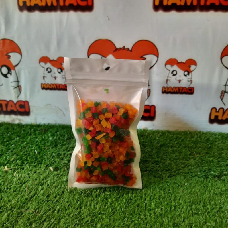 FRUIT BITE/DRIED FRUIT MINI PACK 45GR SNACK HAMSTER/GERBIL/SUGARGLIDER/LANDAK DLL