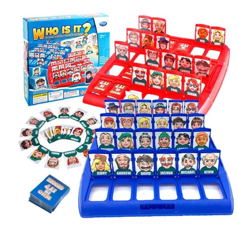 Mainan Board Game Guessing Who Is It Klasik Untuk Anak / Orang Tua